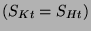 $ (S_{Kt}=S_{Ht}) $