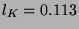 $ l_{K}=0.113 $