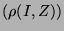 $ (\rho (I,Z)) $