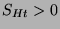 $ S_{Ht}>0 $