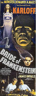 [Movie Poster for
Bride of Frankenstein]