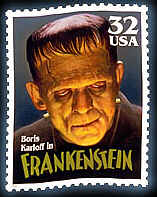 [US
Commemorative Postage Stamp of Boris Karloff]