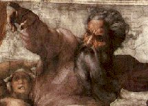 [Detail from Michelangelo's
Creation]